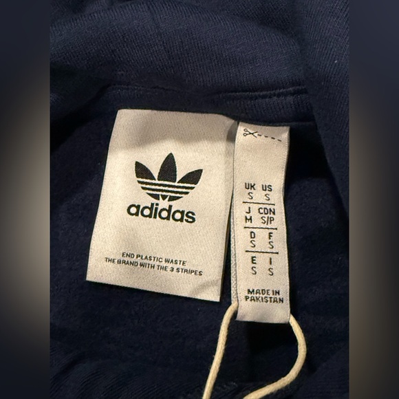 Adidas Essential Hoody Night Indigo - Picture 5 of 5